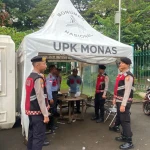 Detasemen Perintis Baharkam Polri Gelar Pengamanan dan Patroli di Pusat Jakarta