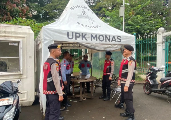 Detasemen Perintis Baharkam Polri Gelar Pengamanan dan Patroli di Pusat Jakarta