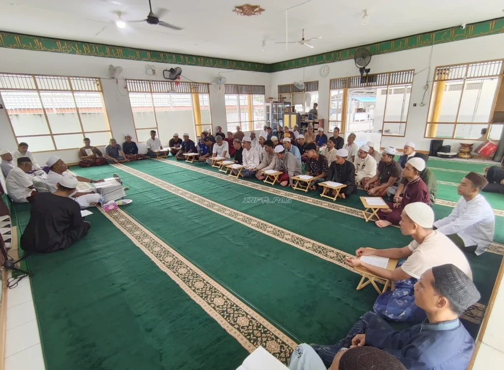 Lapas Tanjung Gelar Pengajian Tauhid dan Syahadat, Perkuat Spiritual Warga Binaan