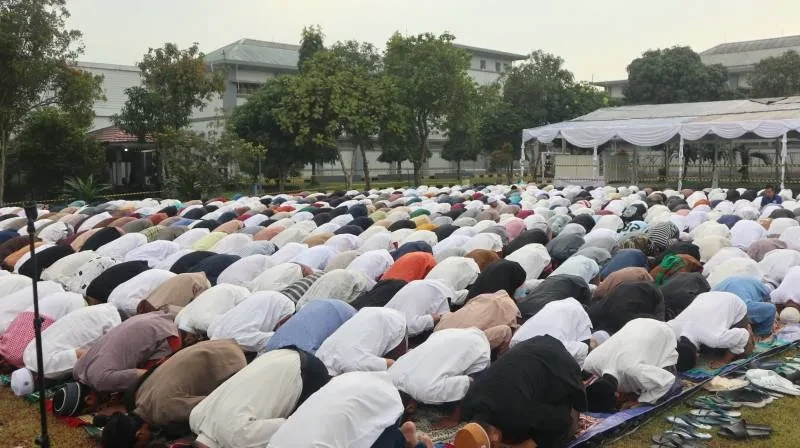 Rutan Kelas I Tangerang Gelar Sholat Idul Fitri 1447 H, Ajak Warga Binaan Introspeksi Diri