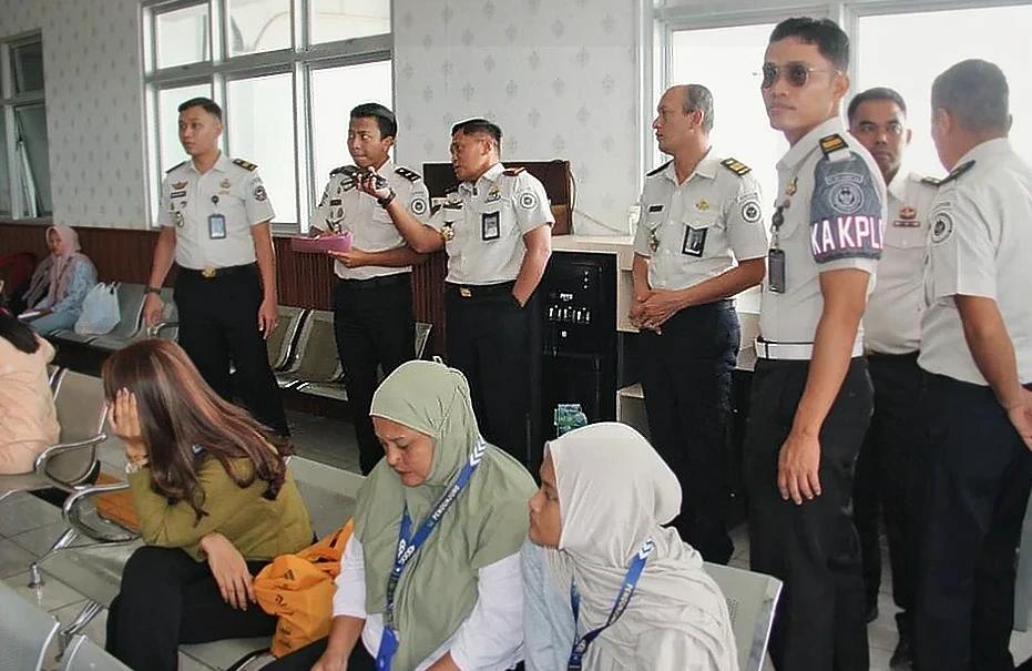 Kalapas Bengkulu Tinjau Kesiapan Alur Layanan Kunjungan Idul Fitri 1447 H