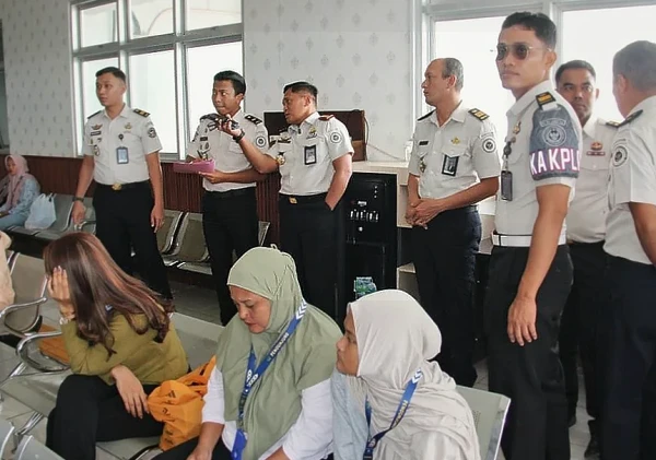 Kalapas Bengkulu Tinjau Kesiapan Alur Layanan Kunjungan Idul Fitri 1447 H