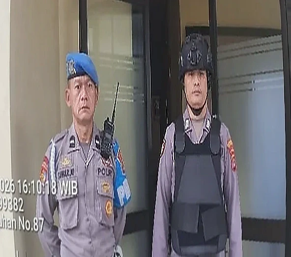 Polsek KSKP Merak Gelar Siaga 1 dan Sispam Mako Rutin