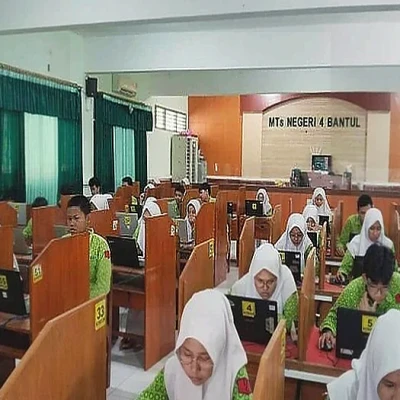 242 Siswa MTsN 4 Bantul Ikuti Try Out TKA Dikpora Kabupaten