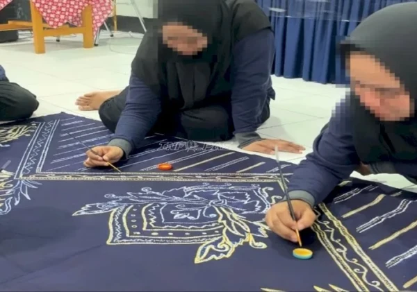 Pelatihan Sasirangan Prada di Lapas Perempuan Martapura Rampung, Warga Binaan Siap Bersaing