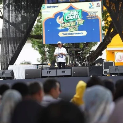 Wali Kota Sachrudin Resmi Buka Jakcloth Lebaran Fair 2026 di Mall Metropolis Tangerang