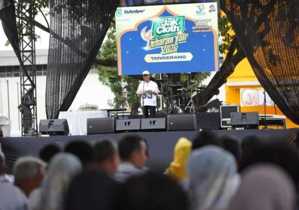Wali Kota Sachrudin Resmi Buka Jakcloth Lebaran Fair 2026 di Mall Metropolis Tangerang