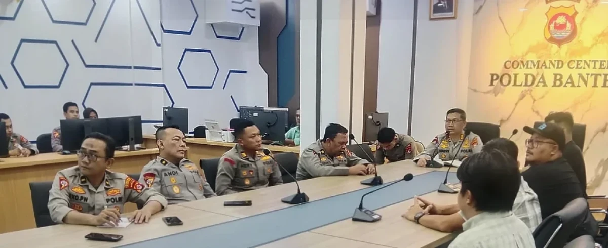 Kapolsek Serang Hadiri Rapat Koordinasi Pengamanan Banten Creative Fest Ramadhan Sale 2026