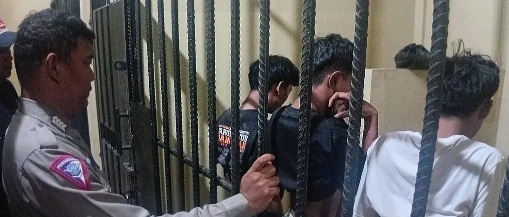 Polsek Kramatwatu Cek Kondisi Tahanan dan Ruang Penjara Rutin