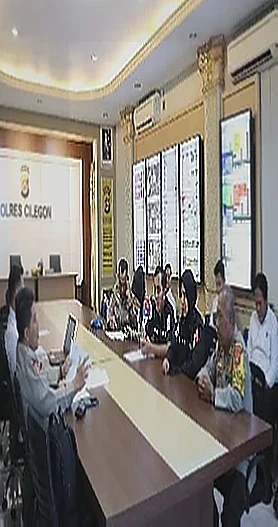 Itwasum Mabes Polri Awasi Operasi Ketupat Maung 2026 di Polres Cilegon