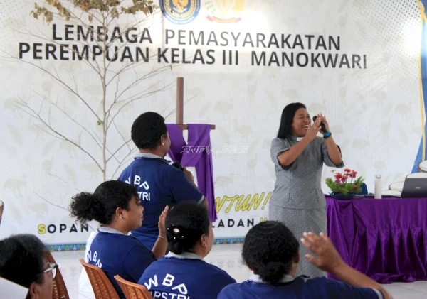 Lapas Perempuan Manokwari Fasilitasi Rekoleksi Spiritual Warga Binaan Kristen