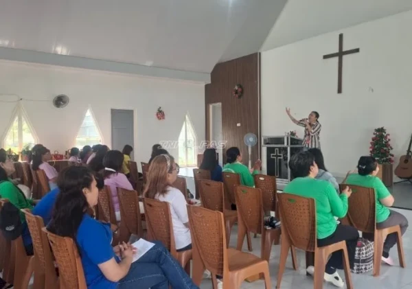 Lapas Perempuan Palu dan HCC Palu Gelar Pembinaan Rohani bagi Warga Binaan Kristen