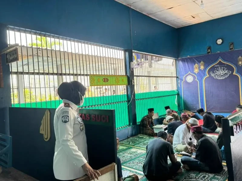 Kalapas Bandar Lampung Pastikan Keamanan dan Semangat Ibadah Ramadhan Warga Binaan