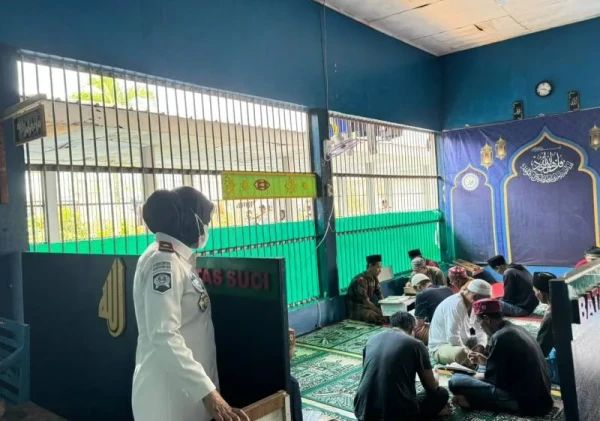 Kalapas Bandar Lampung Pastikan Keamanan dan Semangat Ibadah Ramadhan Warga Binaan