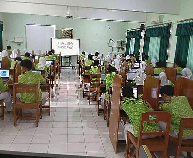 Ujian PPTKA/TKAD MKKS DIY di MTsN 4 Bantul Berlangsung Lancar