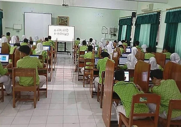 Ujian PPTKA/TKAD MKKS DIY di MTsN 4 Bantul Berlangsung Lancar