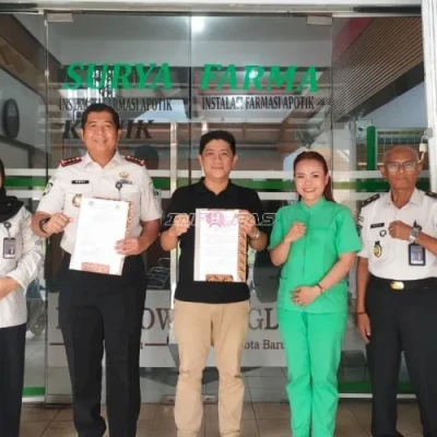 Lapas Kotabaru dan Klinik Surya Farma Sepakati Kerja Sama Layanan Laboratorium