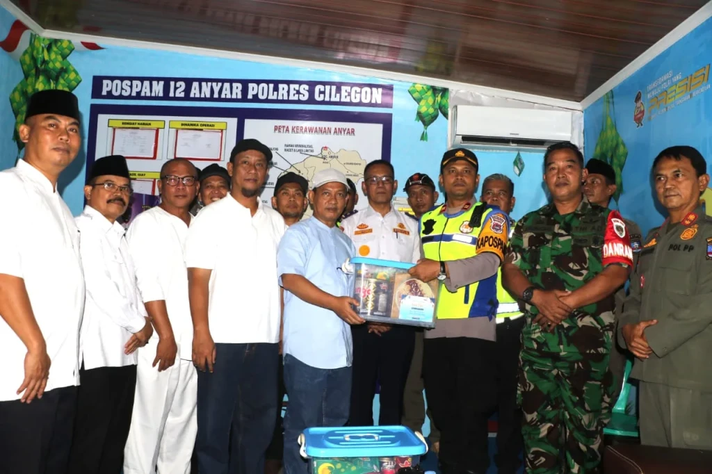 Wabup Serang Najib Hamas Tinjau Pos Pam Idul Fitri, Pastikan Pemudik Aman di Anyer-Cinangka