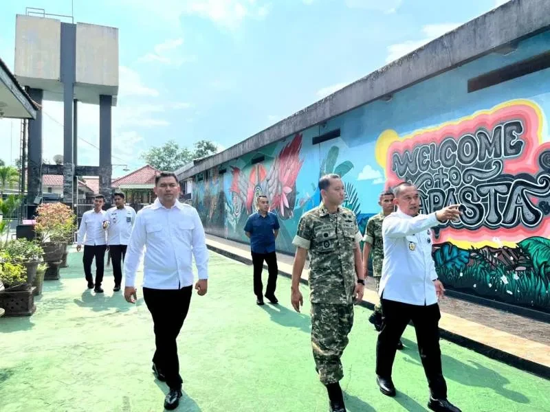 Dandim 0807 Tulungagung Kunjungi Lapas, Pererat Sinergi Pembinaan Warga Binaan