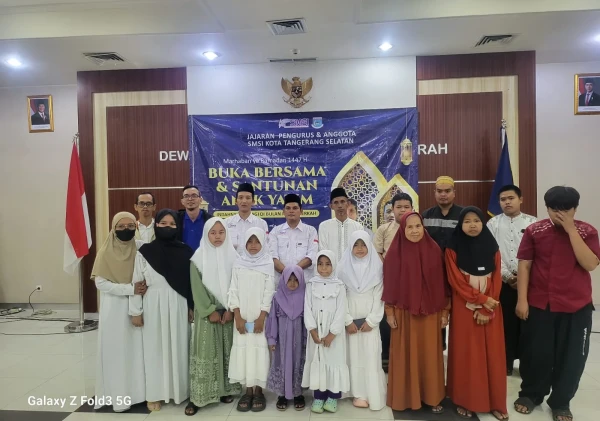 SMSI Tangsel Tutup Rangkaian Ramadhan dengan Tausiah dan Doa Anak Yatim
