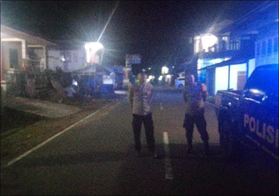 Polsek Bayah Intensifkan Patroli Dialogis Malam di Lebak Selama Ramadan