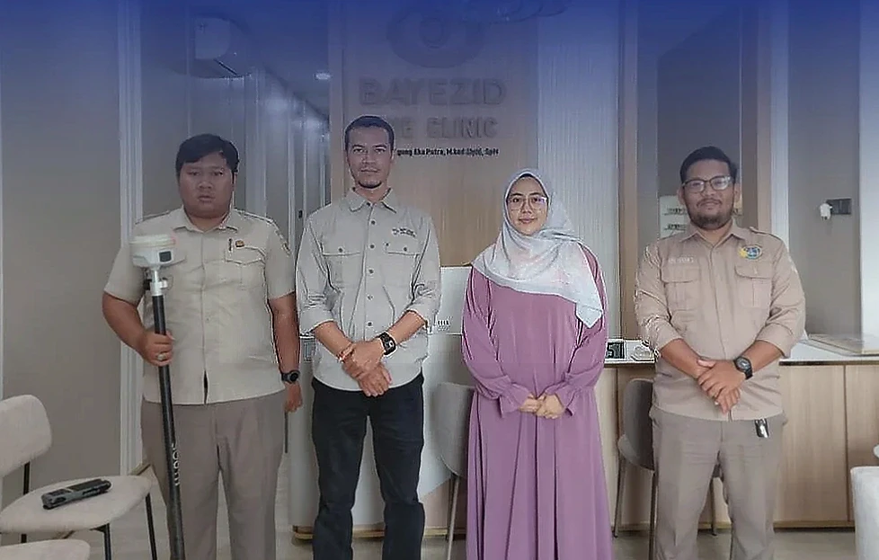 Kantor Pertanahan Lhokseumawe Tinjau Klinik Mata Bayezid, Pastikan Data Pertanahan Akurat