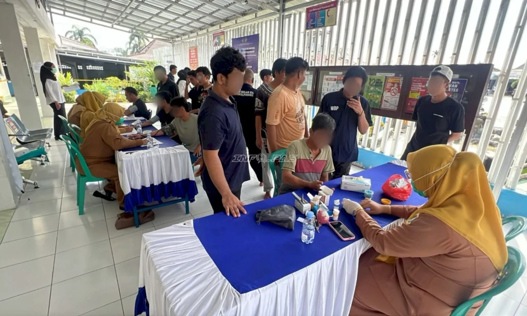 Lapas Pangkalpinang Gelar Cek Kesehatan Gratis untuk Warga Binaan