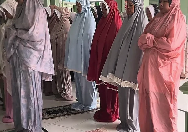 Siswa MTsN 4 Bantul Awali Ramadan 1447 H dengan Salat Dhuha Berjamaah