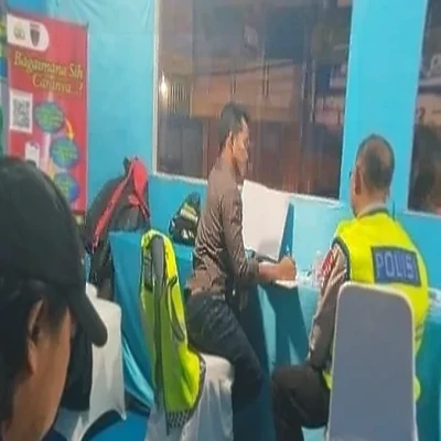 Tim Paminal Polda Banten Cek Kesiapan Pos Pengamanan Landmark Cilegon
