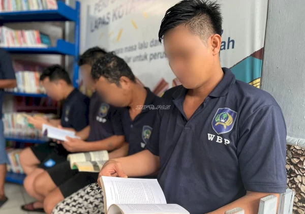 Pojok Baca Lapas Kotabaru Sediakan Ruang Belajar Edukatif bagi Warga Binaan