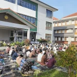 Ratusan Jamaah Shalat Idulfitri di Kampus UWM Yogyakarta, Rektor Turut Hadir
