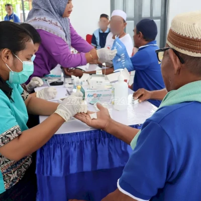 Lapas Ambon dan Puskesmas Passo Gelar Skrining IMS, HIV, serta TB Paru