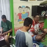 Polsek Anyar Gelar Ronda Siskamling di Mekarsari, Jaga Harkamtibmas
