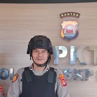 Polsek KSKP Merak Gelar Sispam Mako, Pastikan Keamanan Markas dan Kesiapsiagaan Personel