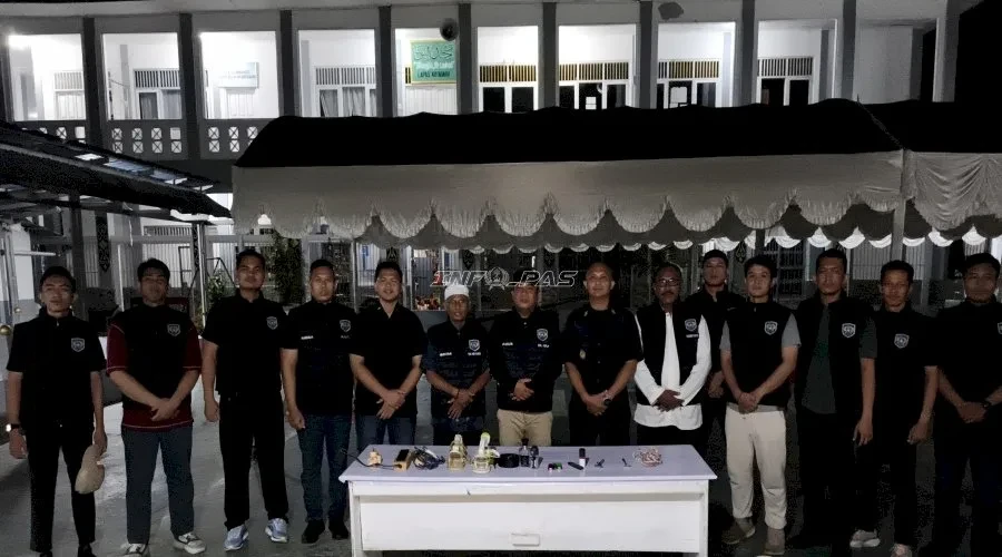 Lapas Kotabaru Gelar Razia Blok Hunian, Temukan Barang Terlarang