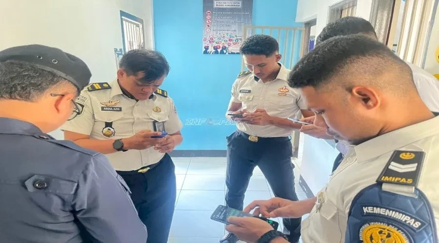 Lapas Wahai Sidak Wartelsuspas, Pastikan Keamanan Usai Libur Idulfitri