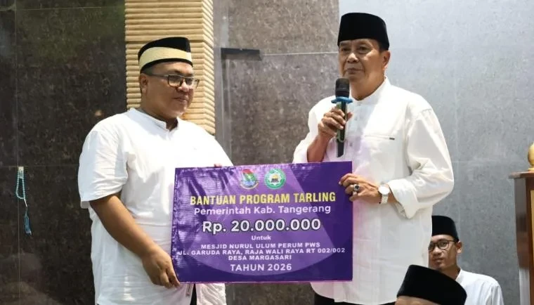 Bupati Tangerang Gelar Tarawih Keliling di Masjid Nurul Ulum PWS Margasari