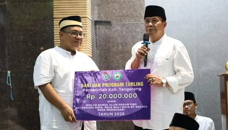 Bupati Tangerang Gelar Tarawih Keliling di Masjid Nurul Ulum PWS Margasari