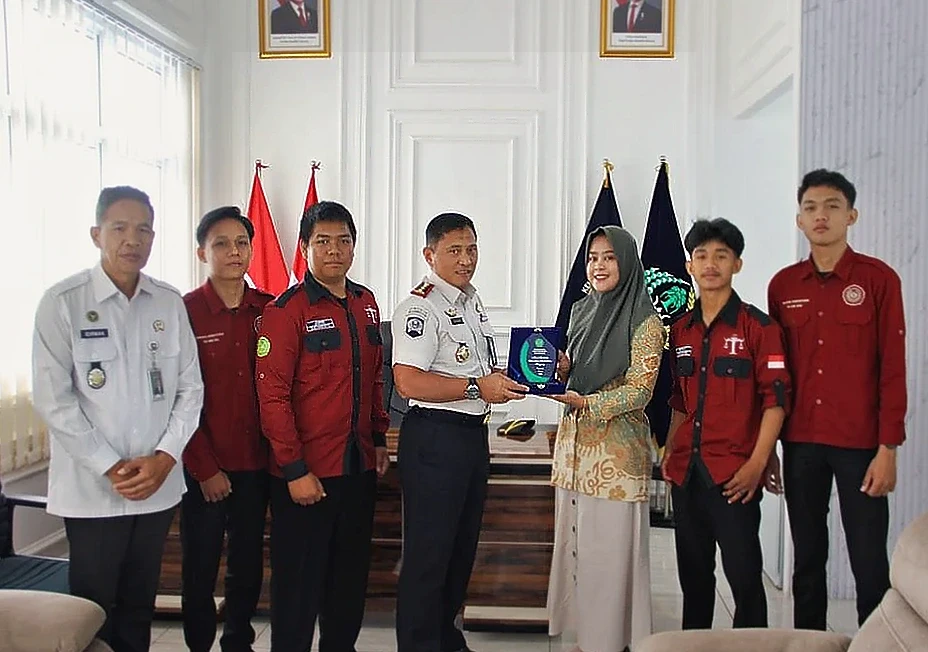 Empat Mahasiswa UMB Rampungkan Magang di Lapas Bengkulu, Kalapas Apresiasi Sinergi Pendidikan
