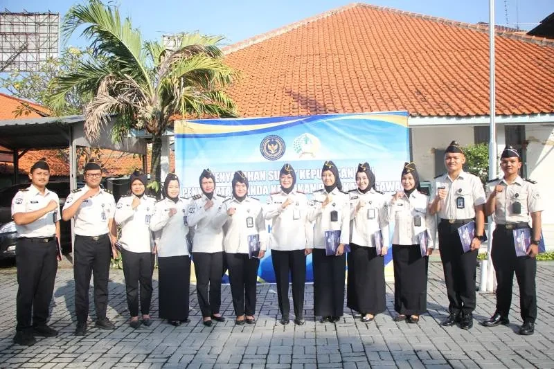 11 Pegawai Lapas Perempuan Semarang Naik Pangkat, Kalapas Ingatkan Tanggung Jawab
