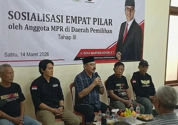 Anggota DPR Dony Maryadi Oekon Gelar Sosialisasi Empat Pilar di Tasikmalaya
