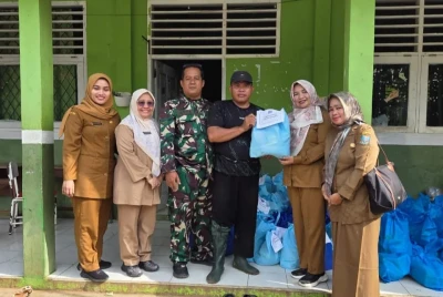 RSDP dan Dinkes Kabupaten Serang Salurkan Paket Sembako untuk Warga Korban Banjir di 9 Kecamatan