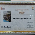 Stan Dekranasda Banten Raih Predikat Terbaik di Ajang Inacraft 2025