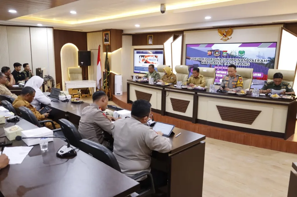 Pemkab Tangerang Gelar Rakor Darurat Antisipasi Cuaca Ekstrem Akhir Tahun 2025