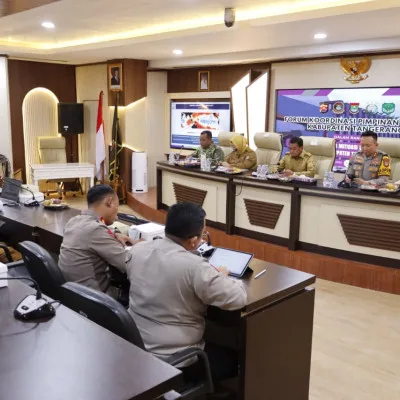 Pemkab Tangerang Gelar Rakor Darurat Antisipasi Cuaca Ekstrem Akhir Tahun 2025