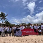TIDAR Kabupaten Serang Gelar Aksi Bersih Pantai di Anyer, Tanamkan Kepedulian Lingkungan bagi Generasi Muda