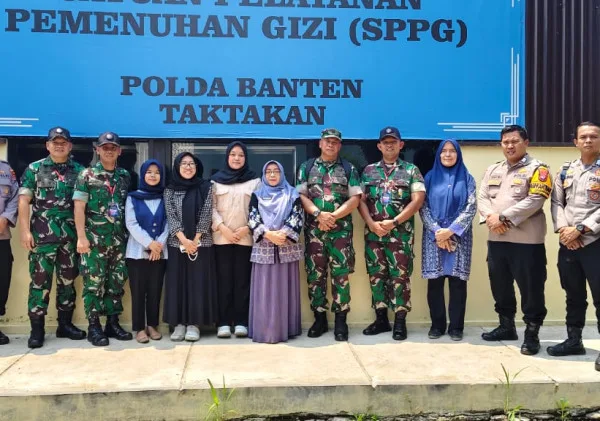 SPPG Polda Banten Dapat Apresiasi dari Pasis Dikreg Seskoad LXVI TA 2025