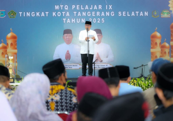 Wakil Wali Kota Tangsel Tutup MTQ Pelajar IX Tahun 2025