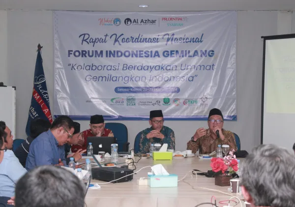 LAZ Al Azhar Gelar Rapat Koordinasi Forum Indonesia Gemilang