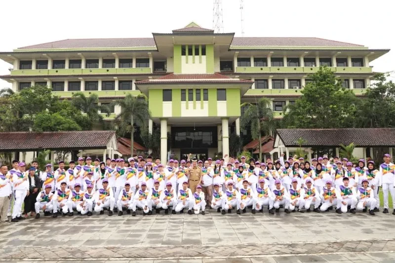 Bupati Tangerang Lepas Kontingen Popda 2024, Harap Masuk Tiga Besar
